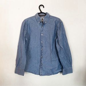 Black Brown 1826 • Printed Button Down Dress Shirt